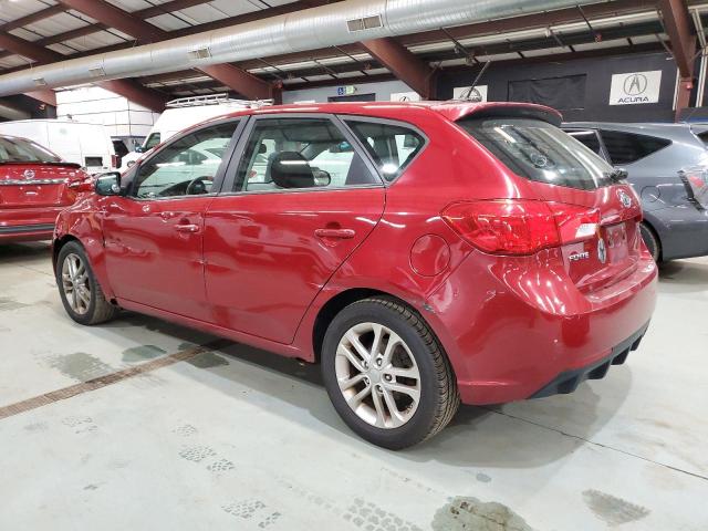 KNAFU5A29B5440460 - 2011 KIA FORTE EX RED photo 2