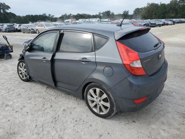 KMHCU5AE7DU064510 - 2013 HYUNDAI ACCENT GLS GRAY photo 2