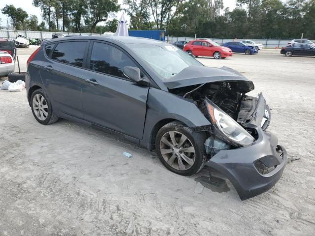 KMHCU5AE7DU064510 - 2013 HYUNDAI ACCENT GLS GRAY photo 4