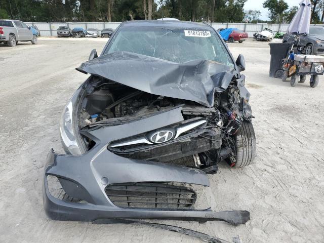 KMHCU5AE7DU064510 - 2013 HYUNDAI ACCENT GLS GRAY photo 5