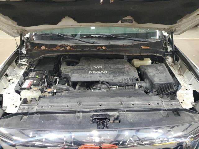 1N6AA1EK5HN555894 - 2017 NISSAN TITAN S WHITE photo 11