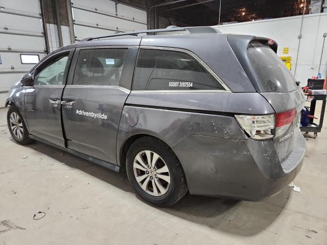 5FNRL5H64GB029601 - 2016 HONDA ODYSSEY EXL GRAY photo 2
