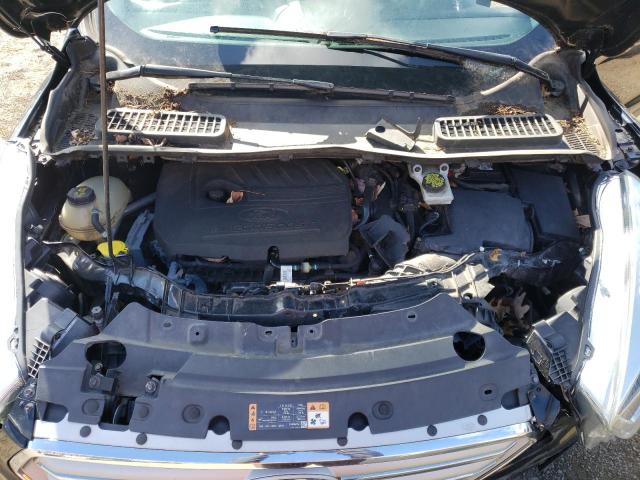 1FMCU9GD6HUE82570 - 2017 FORD ESCAPE SE BLACK photo 12