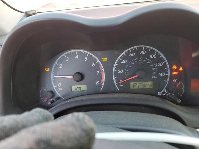 1NXBU40E09Z053671 - 2009 TOYOTA COROLLA BASE წითელი ფოტო 9