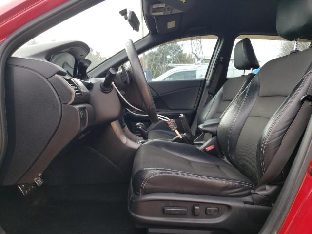 1HGCR2F57GA034976 - 2016 HONDA ACCORD SPORT RED photo 7