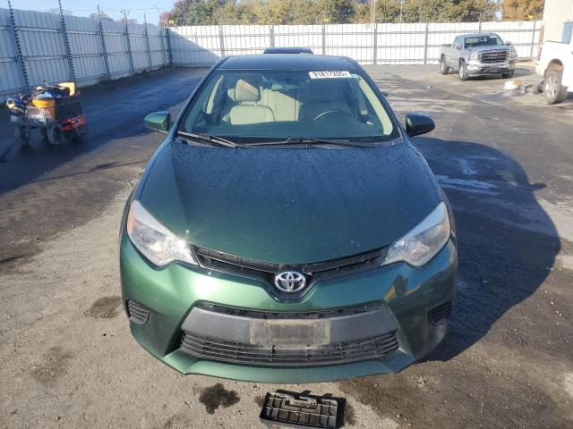 2T1BURHE7EC101096 - 2014 TOYOTA COROLLA L GREEN photo 5
