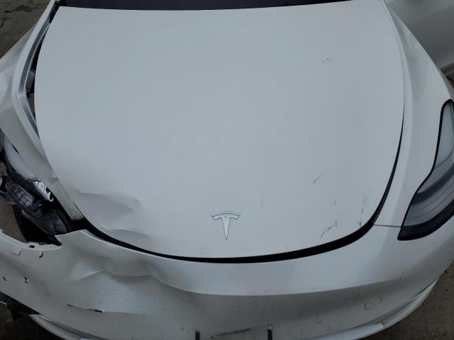 5YJYGAEE2MF194160 - 2021 TESLA MODEL Y WHITE photo 12
