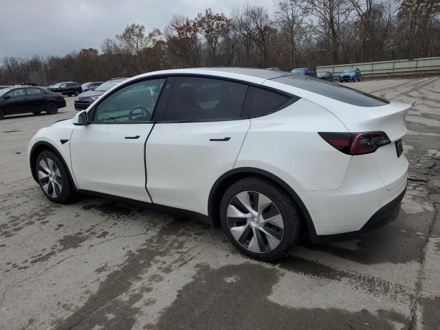 5YJYGAEE2MF194160 - 2021 TESLA MODEL Y WHITE photo 2