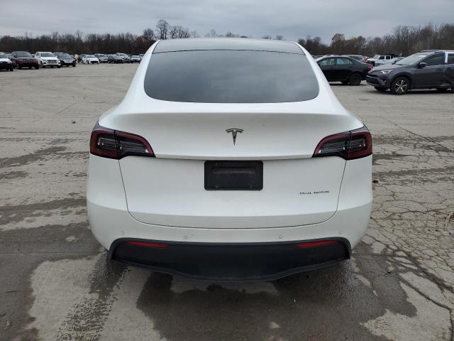 5YJYGAEE2MF194160 - 2021 TESLA MODEL Y WHITE photo 6