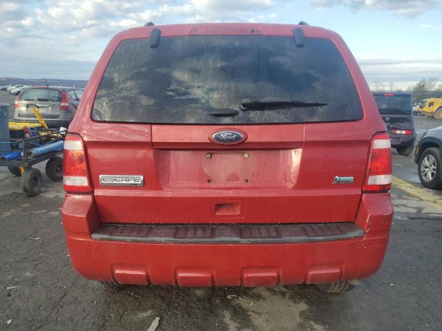 1FMCU9DG0BKB43496 - 2011 FORD ESCAPE XLT წითელი ფოტო 6