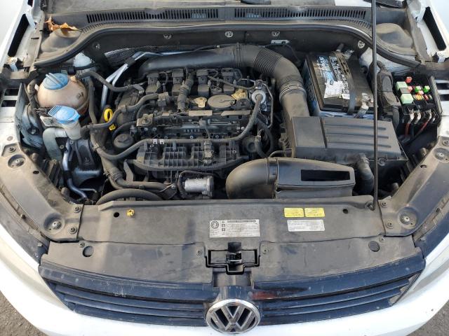 3VWD17AJ7EM284422 - 2014 VOLKSWAGEN JETTA SE WHITE photo 11