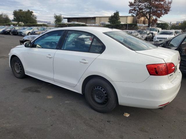 3VWD17AJ7EM284422 - 2014 VOLKSWAGEN JETTA SE WHITE photo 2