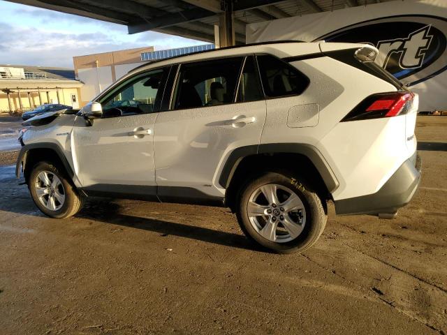 2T3RWRFV6MW118939 - 2021 TOYOTA RAV4 XLE WHITE photo 2