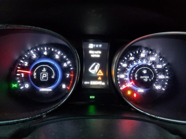 5XYZU3LA0DG055758 - 2013 HYUNDAI SANTA FE S ORANGE photo 9