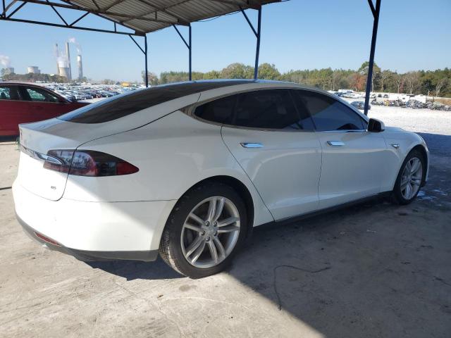5YJSA1H10EFP39712 - 2014 TESLA MODEL S Սպիտակ լուսանկար 3