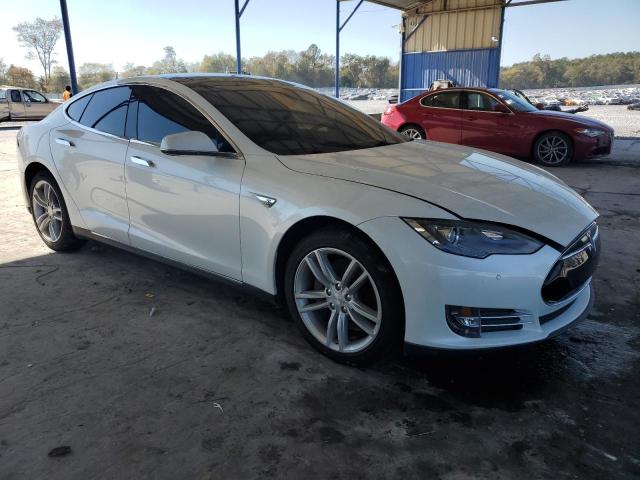 5YJSA1H10EFP39712 - 2014 TESLA MODEL S Սպիտակ լուսանկար 4
