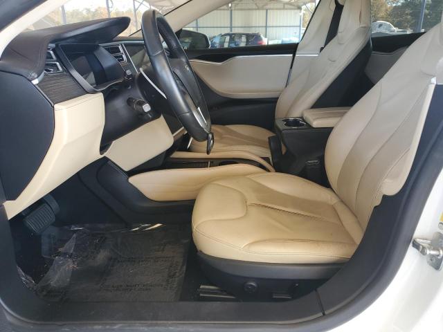 5YJSA1H10EFP39712 - 2014 TESLA MODEL S Սպիտակ լուսանկար 7