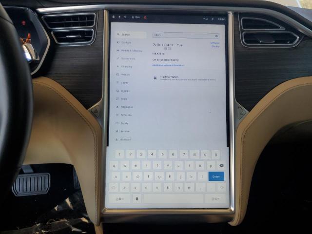 5YJSA1H10EFP39712 - 2014 TESLA MODEL S Սպիտակ լուսանկար 9