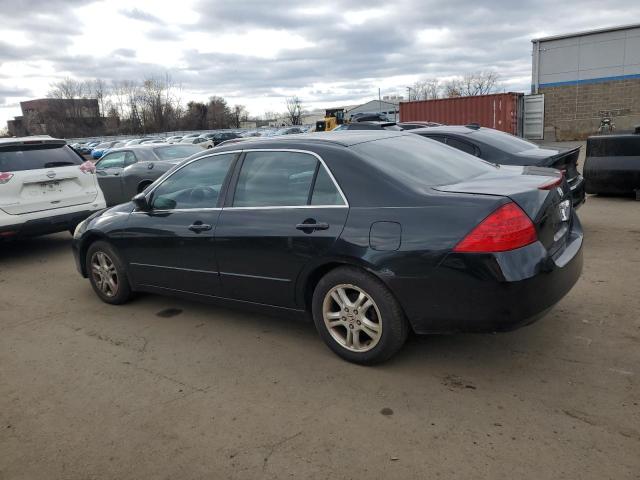 1HGCM56707A227620 - 2007 HONDA ACCORD EX BLACK photo 2