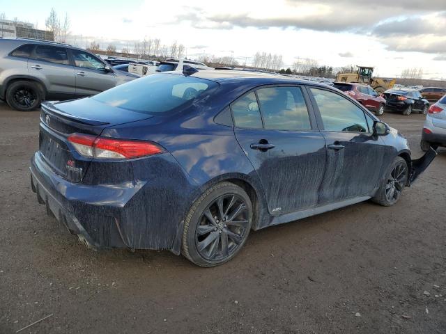 JTDBDMHE4PJ000799 - 2023 TOYOTA COROLLA LE 蓝色 照片 3