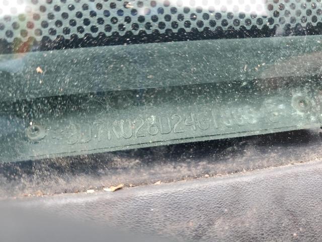 3D7KU28D24G188043 - 2004 DODGE RAM 2500 ST RED photo 12