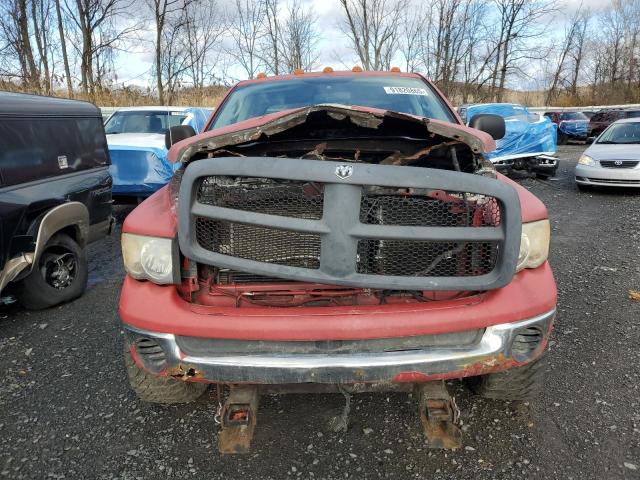 3D7KU28D24G188043 - 2004 DODGE RAM 2500 ST RED photo 5