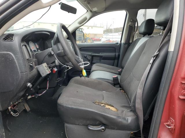 3D7KU28D24G188043 - 2004 DODGE RAM 2500 ST RED photo 7