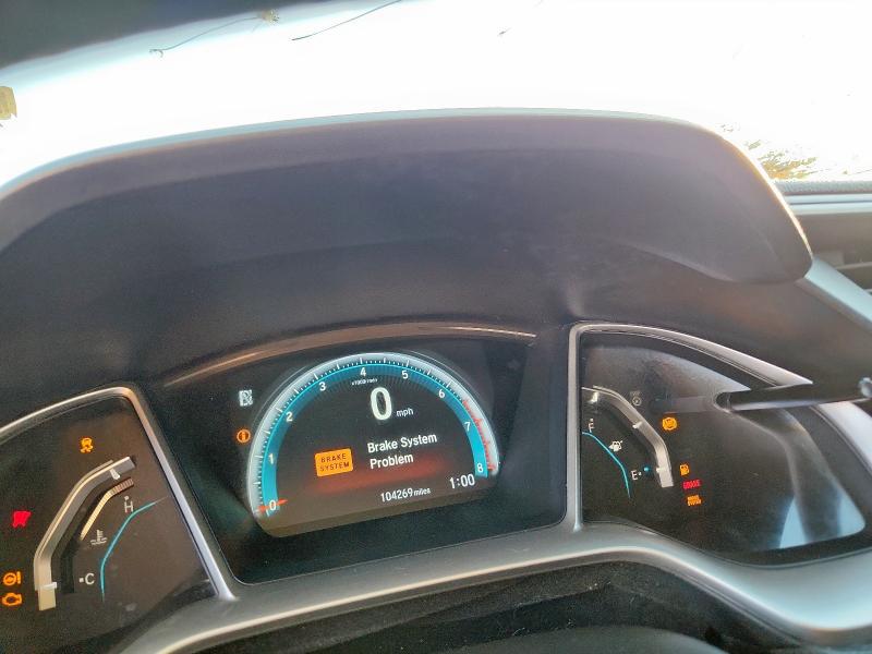 19XFC1F30GE021974 - 2016 HONDA CIVIC EX GRAY photo 9