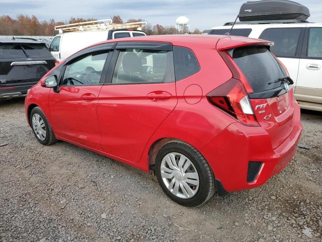 JHMGK5H59GX005073 - 2016 HONDA FIT LX RED photo 2