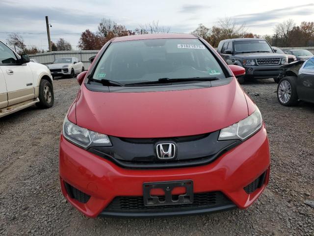 JHMGK5H59GX005073 - 2016 HONDA FIT LX RED photo 5