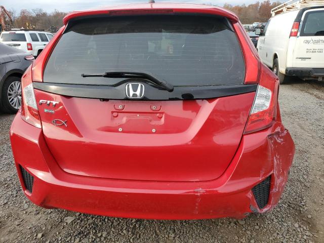 JHMGK5H59GX005073 - 2016 HONDA FIT LX RED photo 6