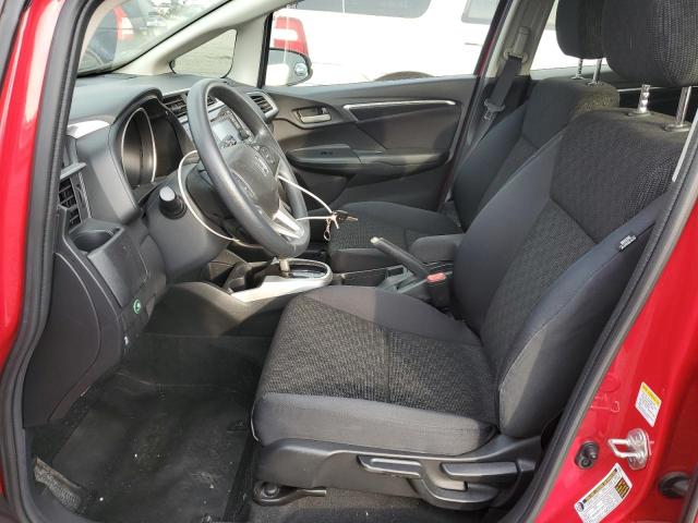 JHMGK5H59GX005073 - 2016 HONDA FIT LX RED photo 7