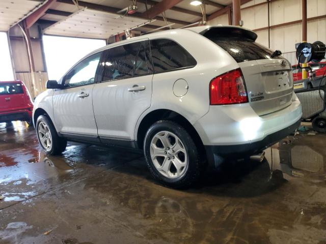 2FMDK3JC3DBC64125 - 2013 FORD EDGE SEL SILVER photo 2