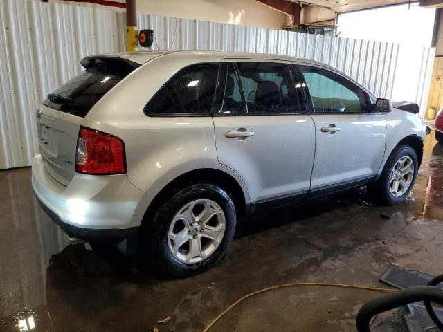 2FMDK3JC3DBC64125 - 2013 FORD EDGE SEL SILVER photo 3