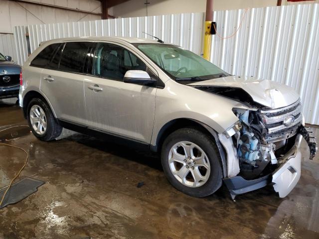 2FMDK3JC3DBC64125 - 2013 FORD EDGE SEL SILVER photo 4