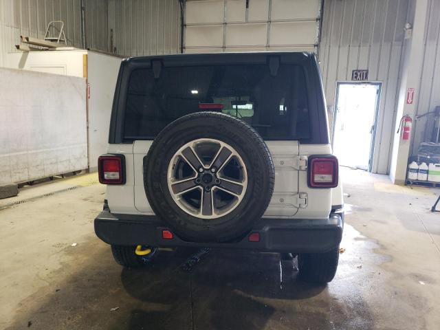 1C4HJXEG4JW175106 - 2018 JEEP WRANGLER U SAHARA Սպիտակ լուսանկար 6