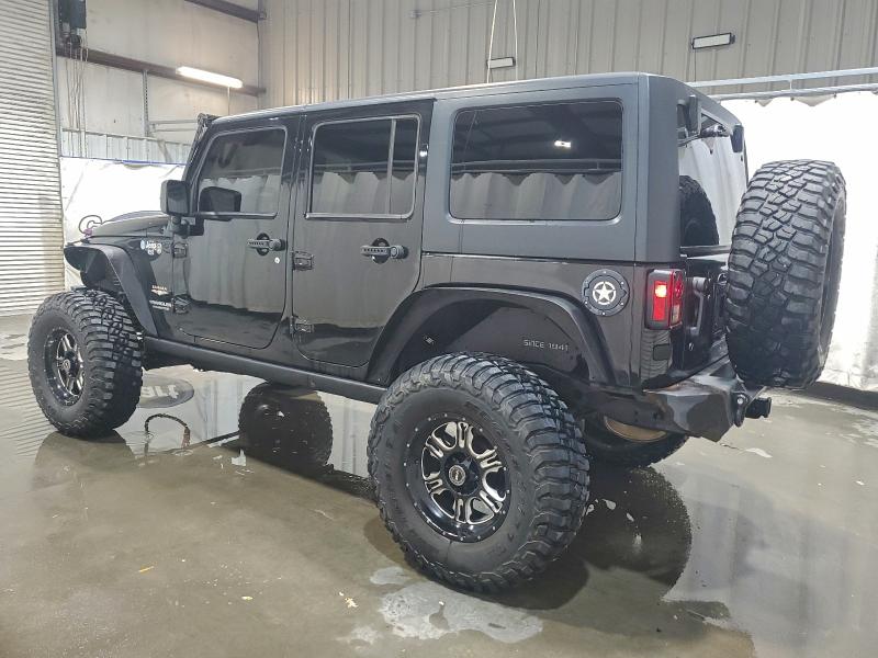 1C4BJWEG4CL120370 - 2012 JEEP WRANGLER U SAHARA BLACK photo 2