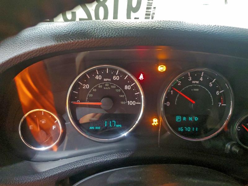 1C4BJWEG4CL120370 - 2012 JEEP WRANGLER U SAHARA BLACK photo 9