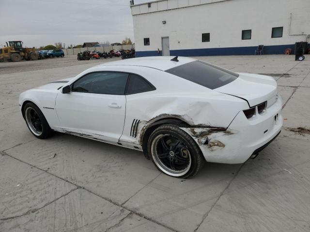 2G1FE1EDXB9160322 - 2011 CHEVROLET CAMARO LS WHITE photo 2