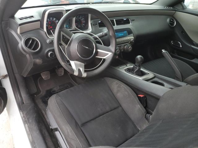 2G1FE1EDXB9160322 - 2011 CHEVROLET CAMARO LS WHITE photo 8