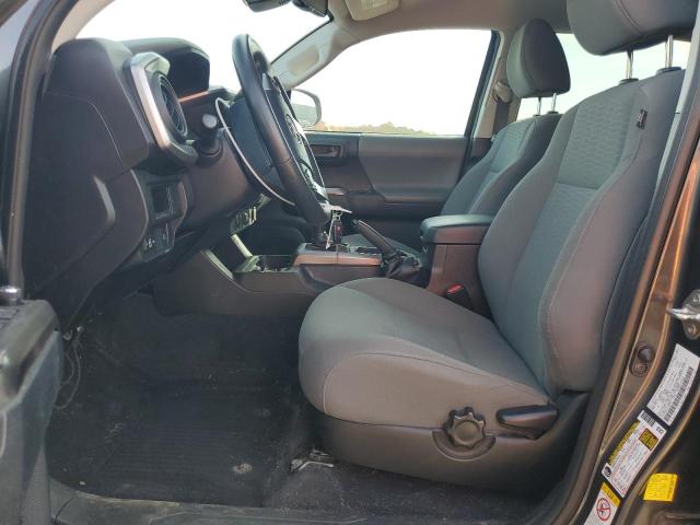 3TMCZ5AN3JM145445 - 2018 TOYOTA TACOMA DOUBLE CAB GRAY photo 7