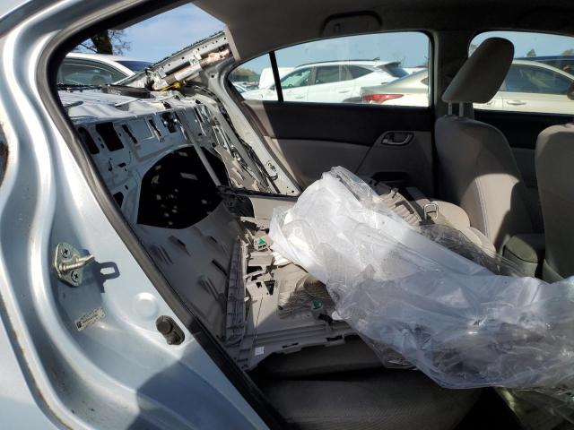 19XFB2F53CE371801 - 2012 HONDA CIVIC LX BLUE photo 10