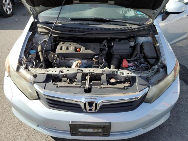 19XFB2F53CE371801 - 2012 HONDA CIVIC LX BLUE photo 11