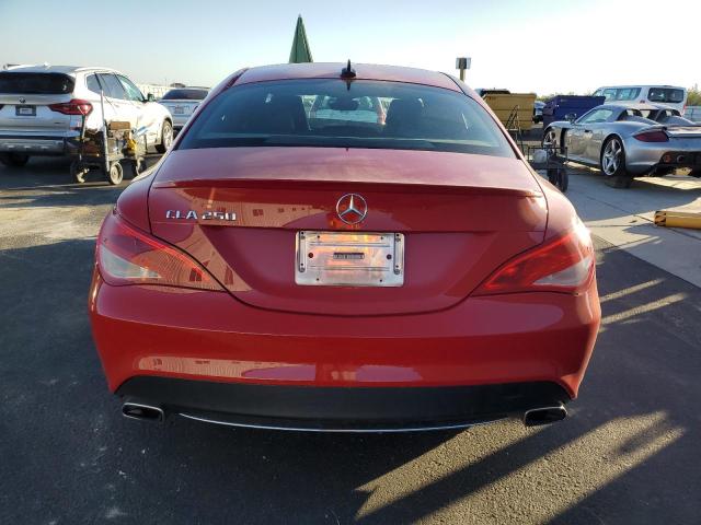 WDDSJ4EB5GN385596 - 2016 MERCEDES-BENZ CLA 250 RED photo 6