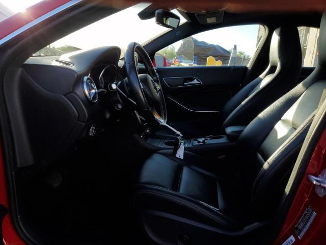 WDDSJ4EB5GN385596 - 2016 MERCEDES-BENZ CLA 250 RED photo 7