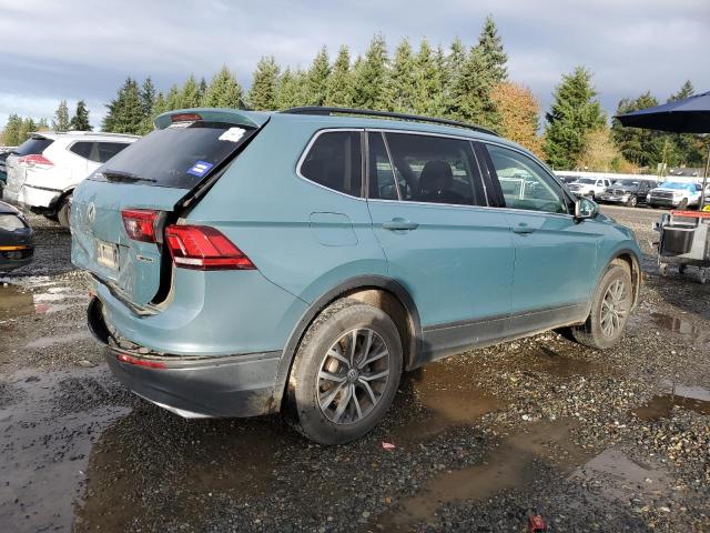 3VV2B7AX9KM095666 - 2019 VOLKSWAGEN TIGUAN SE BLUE photo 3