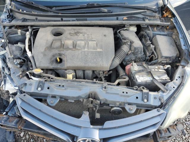 2T1BURHE2FC368891 - 2015 TOYOTA COROLLA L BLUE photo 11