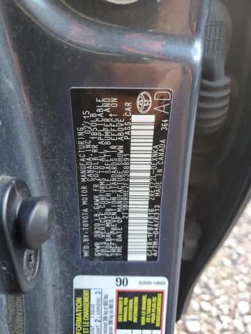 2T1BURHE2FC368891 - 2015 TOYOTA COROLLA L BLUE photo 13