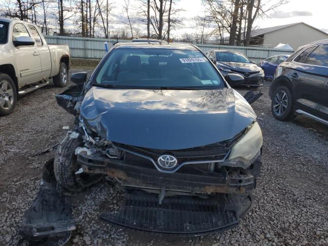 2T1BURHE2FC368891 - 2015 TOYOTA COROLLA L BLUE photo 5