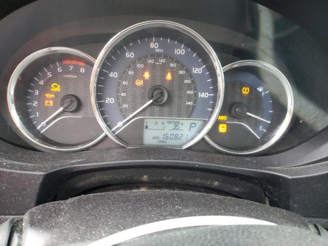 2T1BURHE2FC368891 - 2015 TOYOTA COROLLA L BLUE photo 9